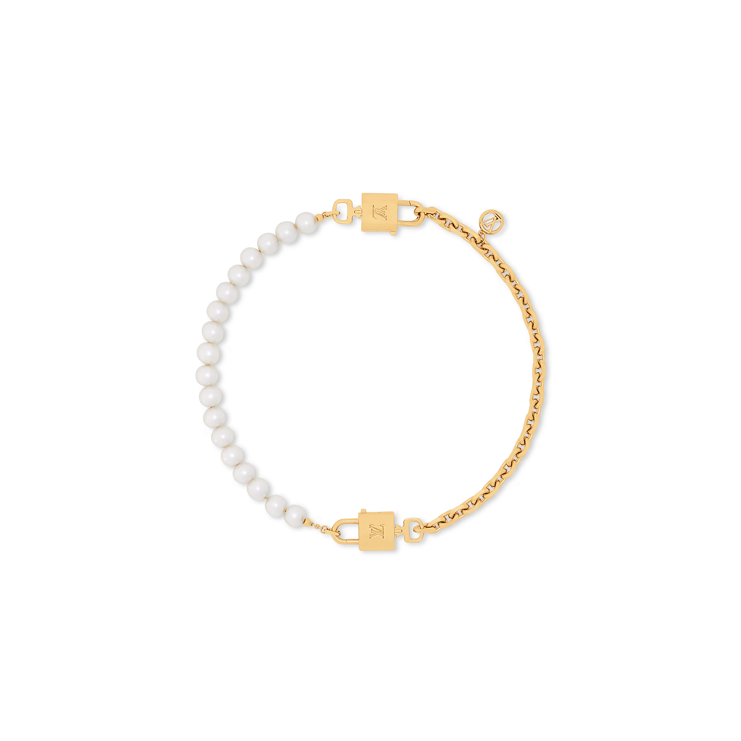 LOUIS VUITTON PEARLOCK NECKLACE M02977